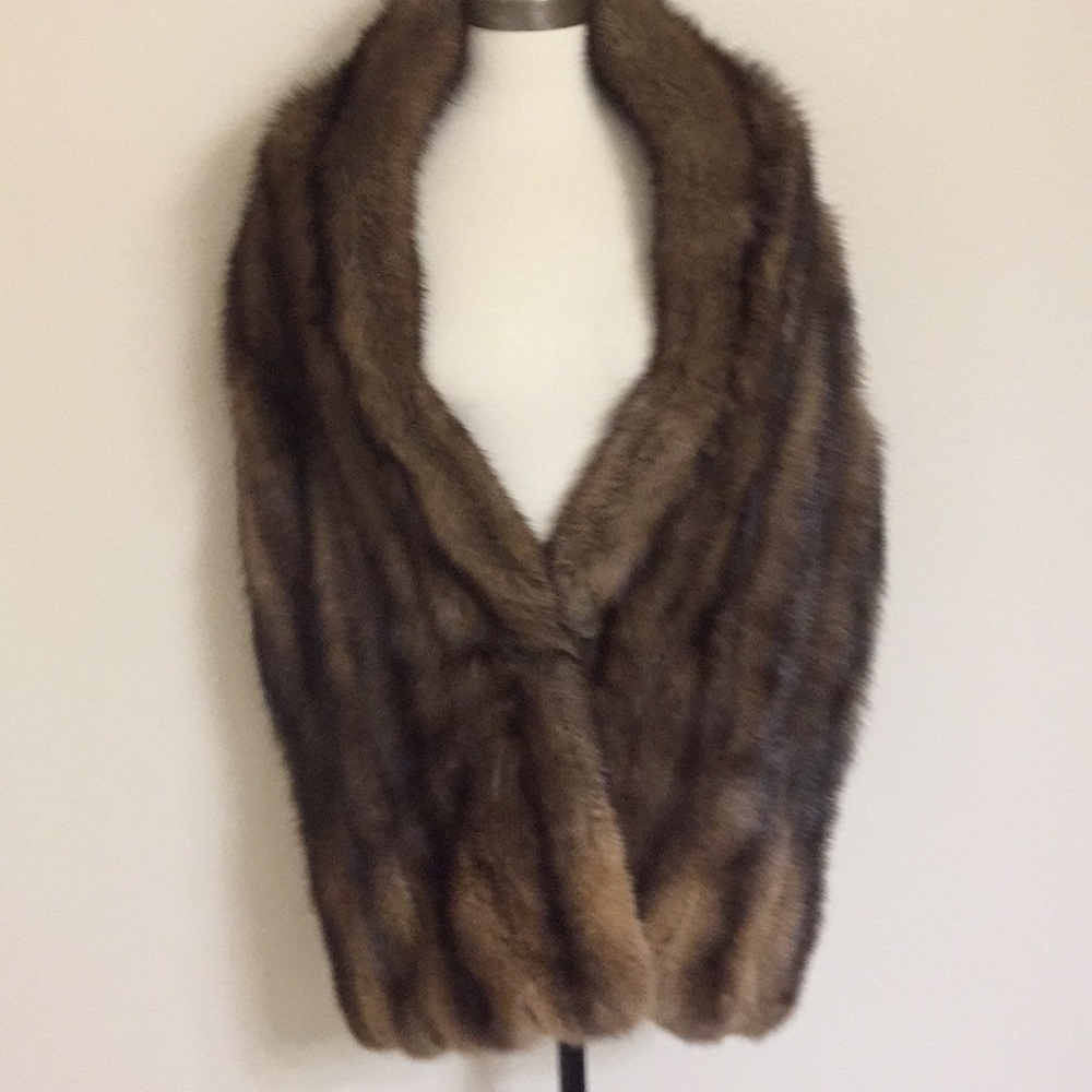 Russian Sable wrap 71 inches long 14 inches wide